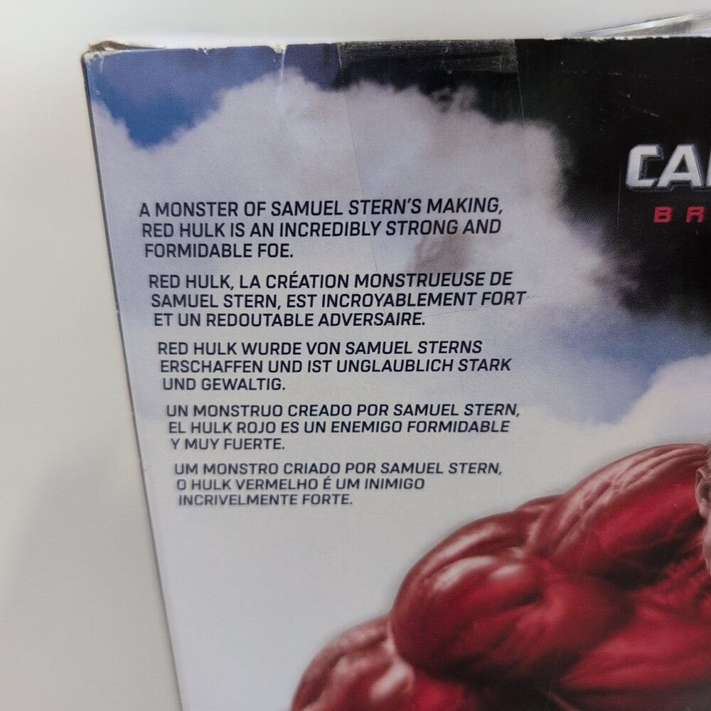 NIB Marvel Captain America Brave New World 12" RED HULK Titan Hero Damaged Box - Picture 5 of 6